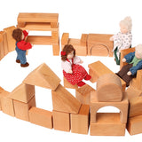 Grimm's 60 Natural Geo Blocks