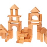 Grimm's 60 Natural Geo Blocks