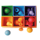 Grimm's Rainbow Mushrooms Sorting Game