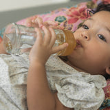 Hevea Wide Neck Glass Baby Bottles 2 Pack - 250ml