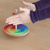 Grimm's Rainbow Hand Spinning Top