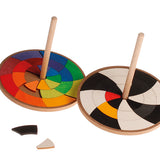 Grimm's Rainbow Hand Spinning Top