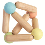 PlanToys Pastel Triangle Clutching Toy