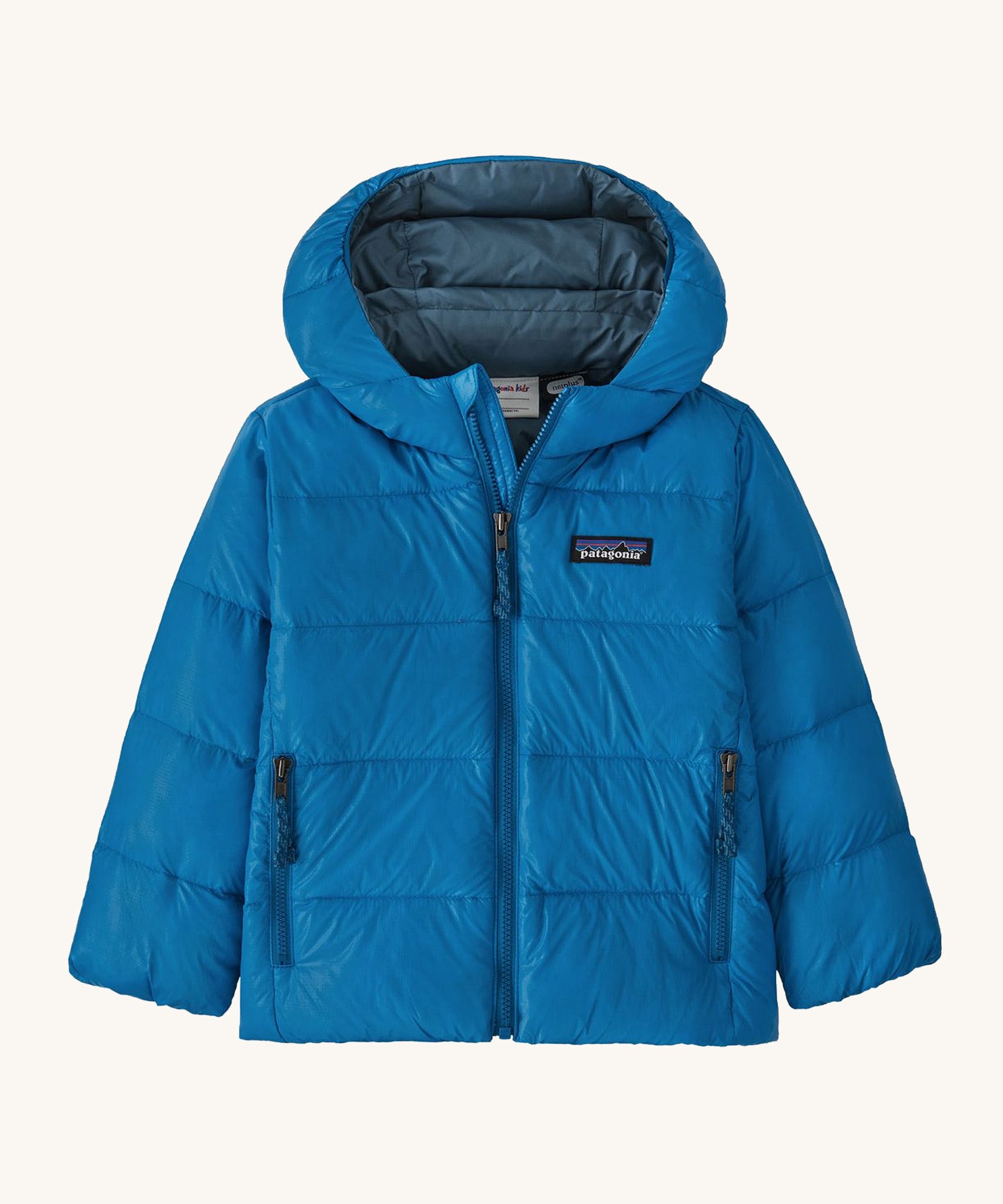 Patagonia Baby Hi-Loft Down Sweater Hoody Vessel Blue – Babipur