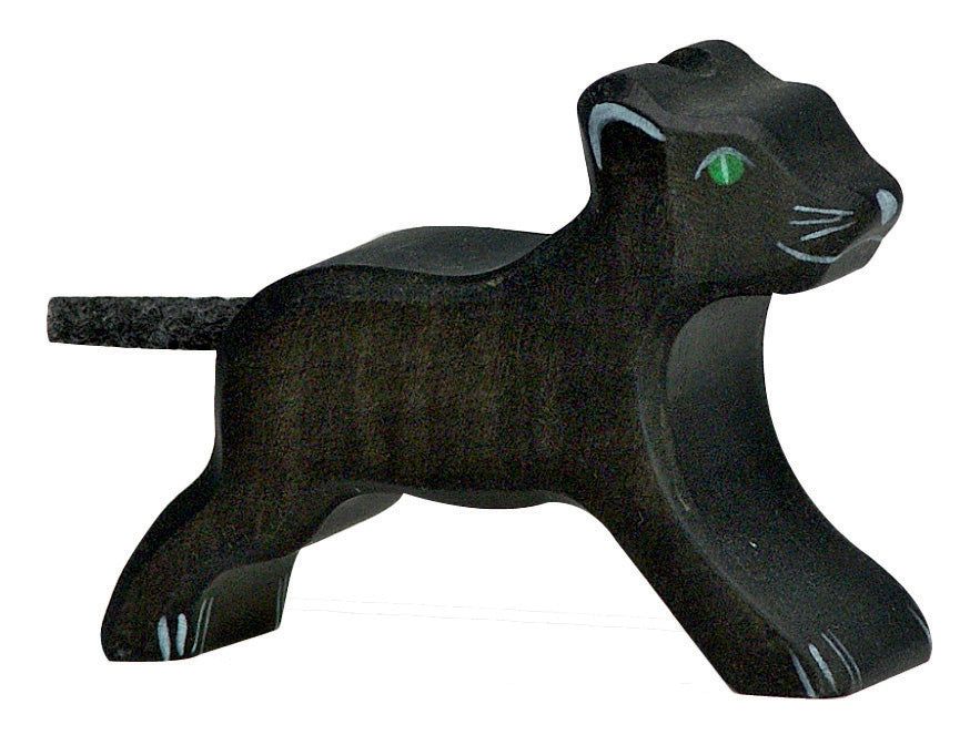 Holztiger Panther – Holzspielfigur Zum Spielen & Entdecken, 80143 Holztiger Panther – Holzspielfigur Zum Spielen & Entdecken, 80143