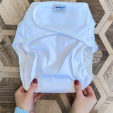 Bambinex Reusable Adult Incontinence Nappy Size 0, washable cloth nappy for adults or teens, for sale at Babipur.