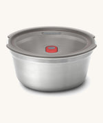 A large 950ml l Black + Blum microwave safe leakproof stainless steel bowl available at Babipur