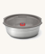 A small 650ml Black + Blum microwave safe leakproof stainless steel bowl available at Babipur