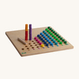 Erzi Toys Counting Peg Board. This game is great for learning about math such as addition and subtraction.