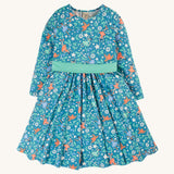 Frugi Party Skater Dress - Enchanted Forest