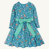 Frugi Party Skater Dress - Enchanted Forest