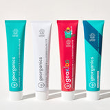 A group of Georganics toothpastes available at Babipur.