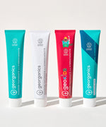 A group of Georganics toothpastes available at Babipur.