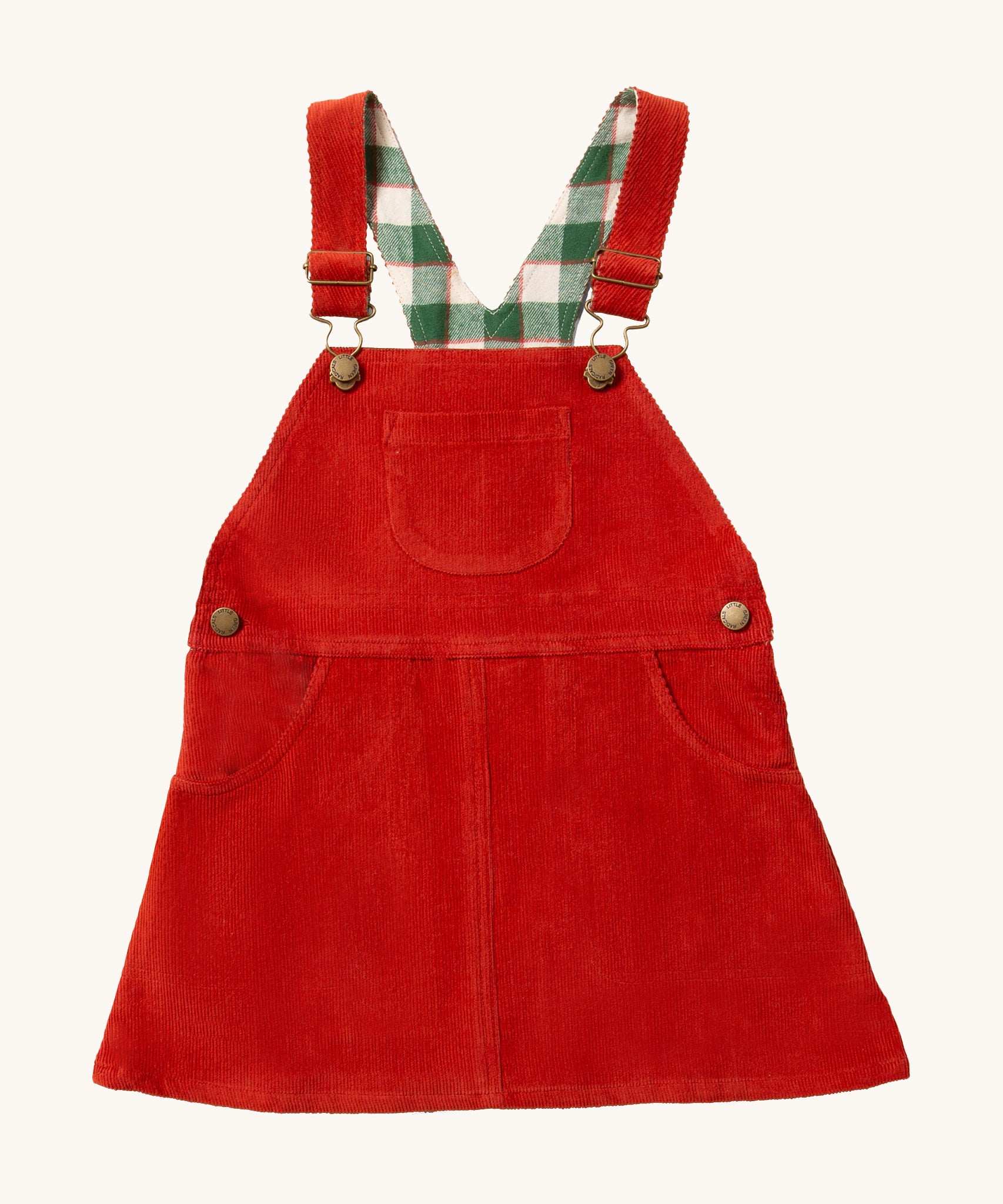LGR Classic Pinafore Dress Hazelnut Babipur
