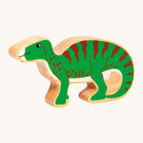 Lanka Kade Iguanodon figure available at Babipur. A chunky wooden figure in a shape of a Iguanodon.
