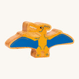 A chunky wooden Lanka Kade Pteradon dinosaur figure available at Babipur.
