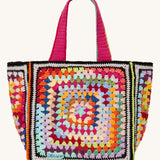 MADE51 Jedda Handmade Crochet Tote Bag, in colouful and bold colours