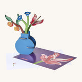 Studio Roof Dutch Masters inspired bouquet 3D pop out card decoration available at Babipur. Features a matching greetings card