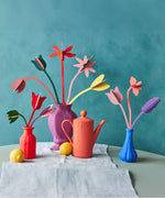 A lovely display using the 3 cardboard  DIY bouquet sets available at Babipur.