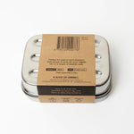 with card label. Closed on White background