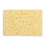 A Slice of Green large plastic-free cellulose household sponge on a white background