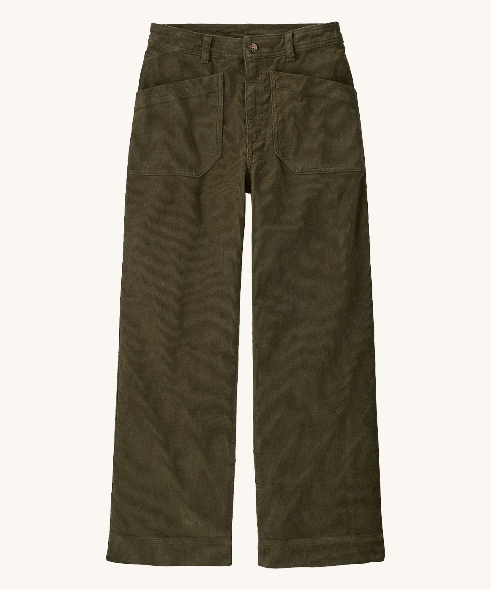 Patagonia Women s Wide Leg Cord Trousers Basin Green