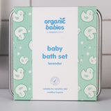 and next to a wooden mouse and wooden teething toy