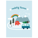 Carte de Noël Babipur Nadolig Llawen