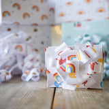 Babipur Rainbow Elephant Gift Wrap