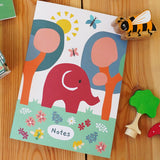 Babipur Garden A5 Notebook