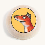 Bajo wooden fox gruffalo character magnet available at Babipur