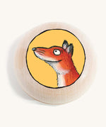 Bajo wooden fox gruffalo character magnet available at Babipur