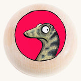 Bajo wooden snake gruffalo character magnet available at Babipur