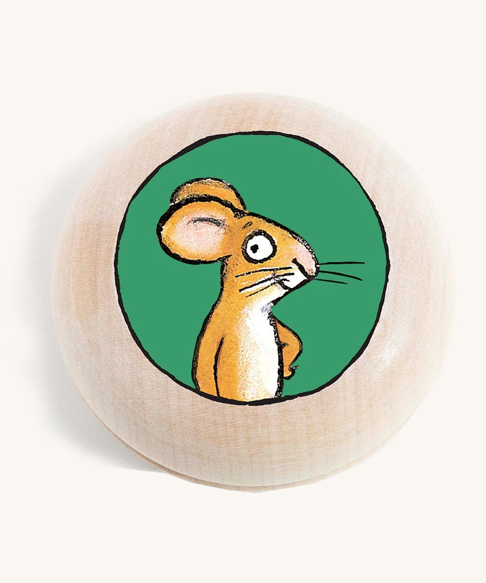 Bajo wooden mouse gruffalo character magnet available at Babipur