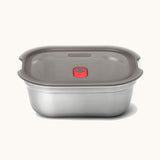 Black + Blum 900ml stainless steel microwave safe leakproof lunchbox available at Babipur.
