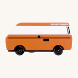 CandyLab Volkswagen T3 Campervan in brown - side view.