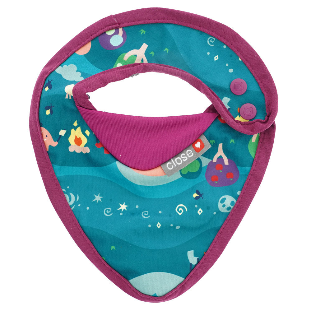 Babipur dan y ser pop in stage 1 bib on a white background