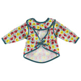 Back of the Close babipur childrens elephant stage 3 bib on a white background