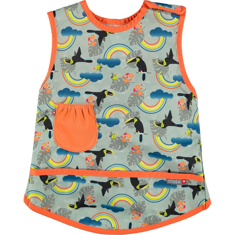 Close Pop-In Toucan Stage Sleeveless Coverall Bib – Babipur