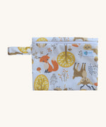 Earthwise Period Pad Purse in woodland print.