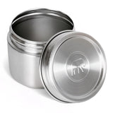 metal locking food canister picture