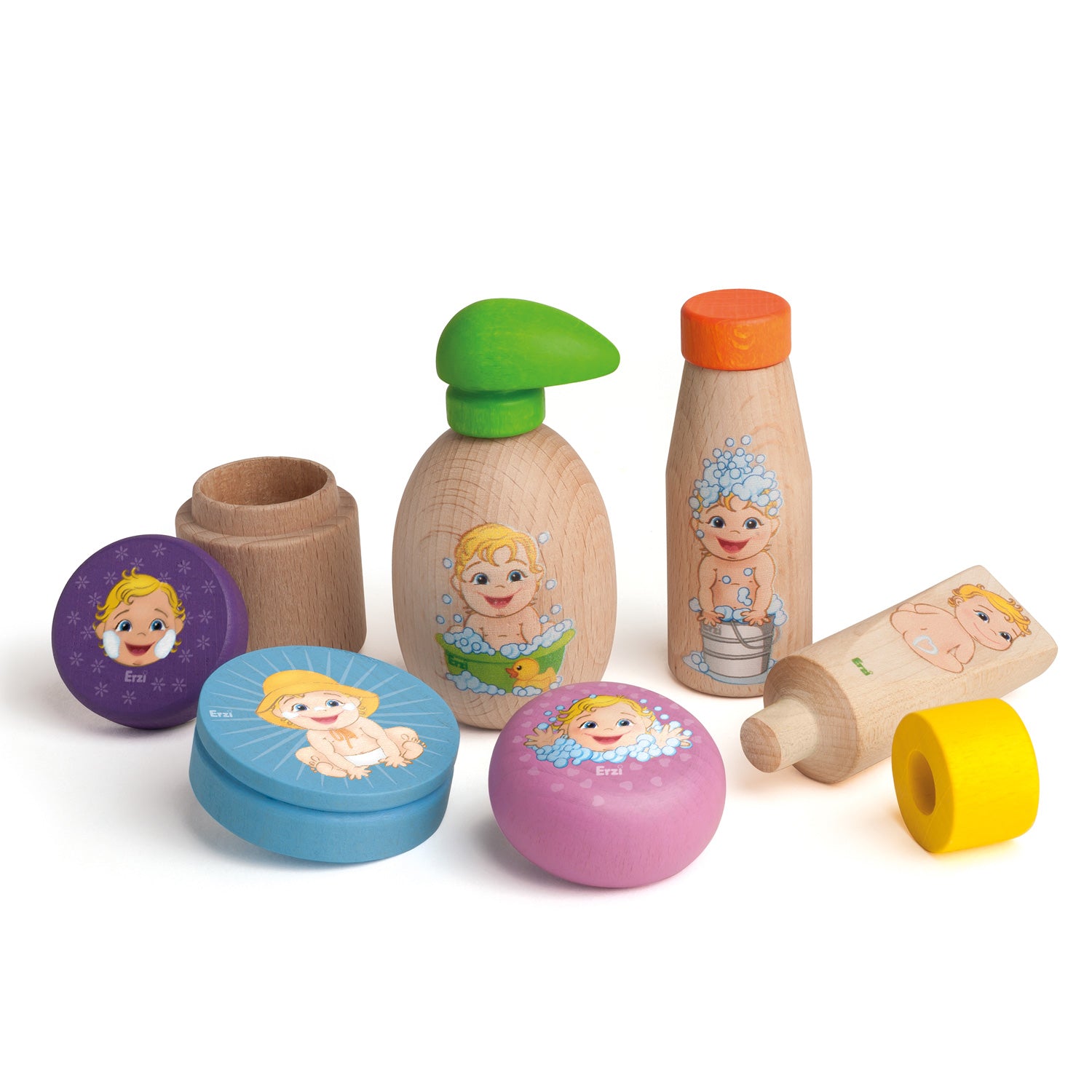 Erzi Wooden Baby Doll Care Accessory Set – Babipur