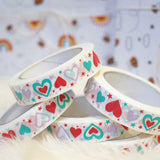 Babipur Eco Paper Tape - Love Heart