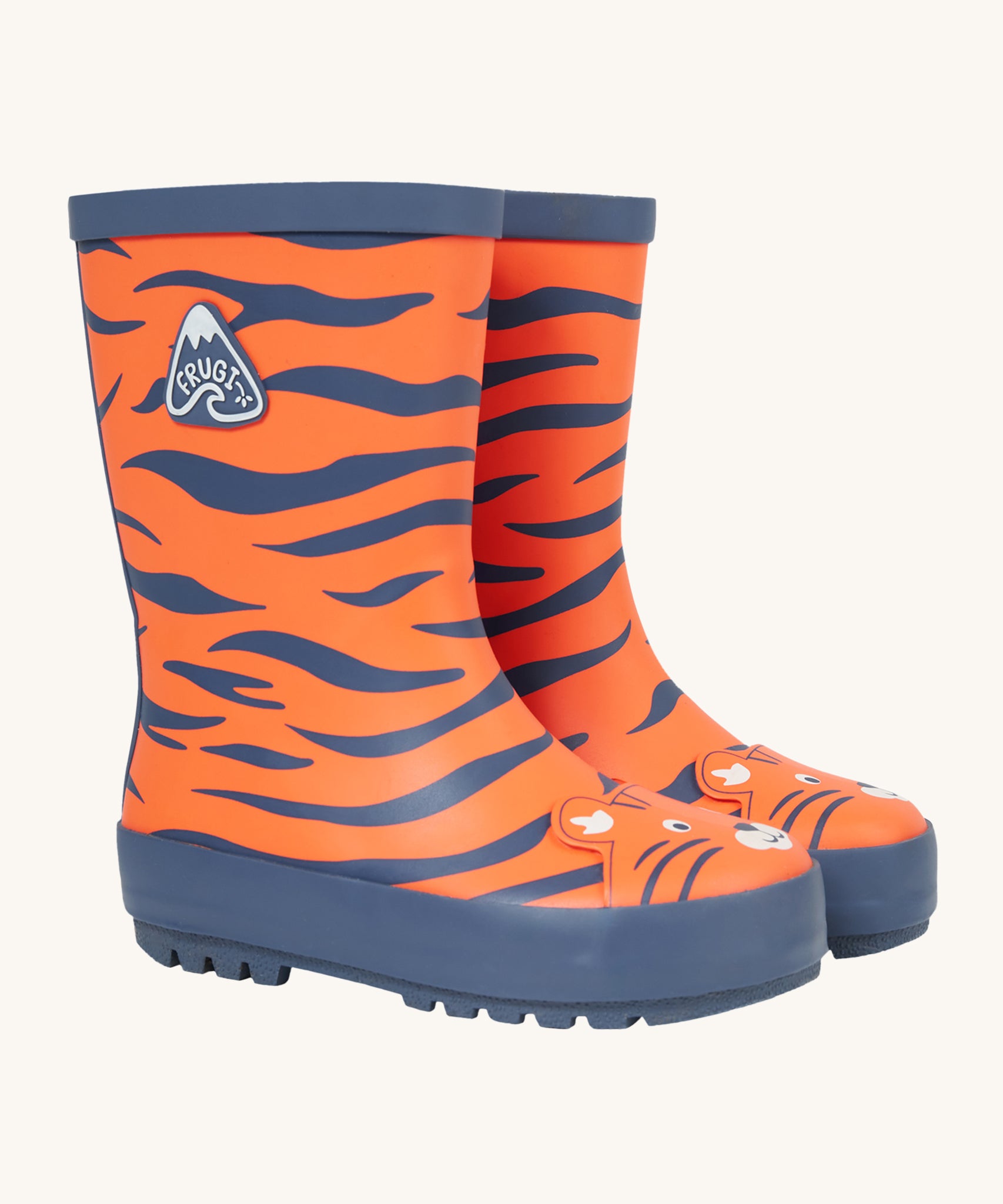 Frugi Puddle Buster Wellington Boots Salamander/Tiger – Babipur