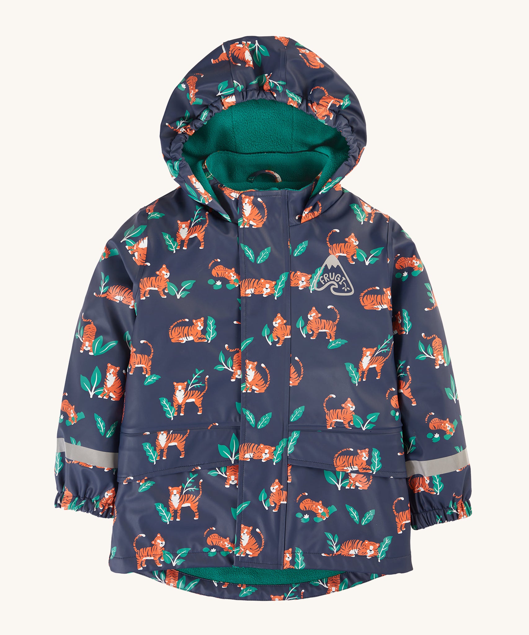 Frugi Puddle Buster Coat Tiger Time – Babipur