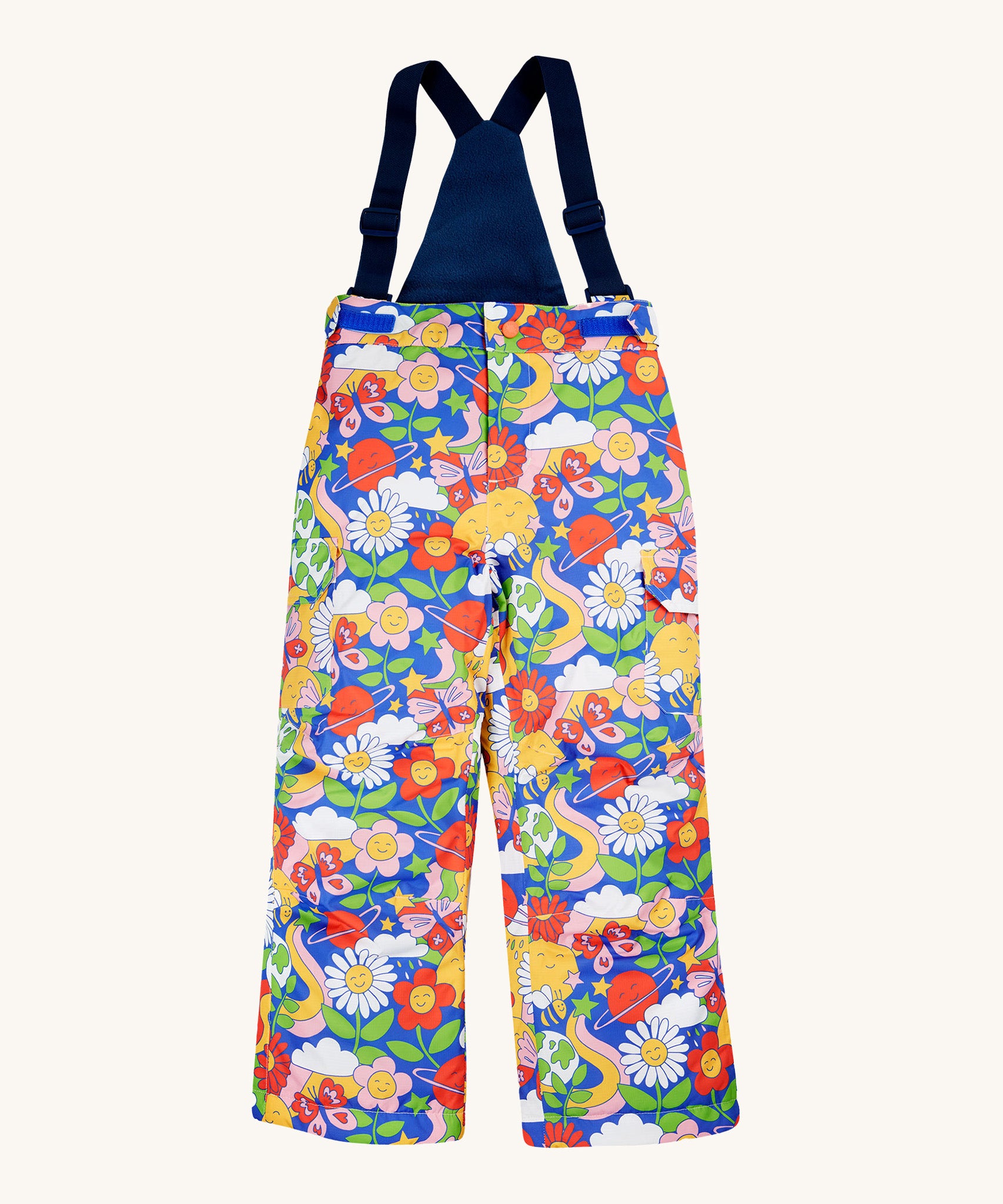 Frugi Snow Ski Salopettes Retro Happy – Babipur