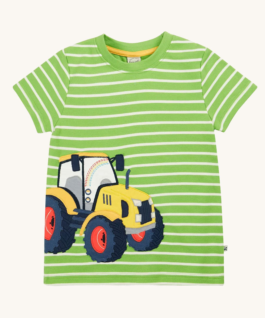 Frugi Sid Applique T-Shirt Tractor – Babipur
