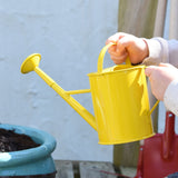 Glückskäfer 1L Metal Watering Can - Green