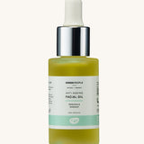 Green People Anti-Ageing Facial Oil on a plain background.