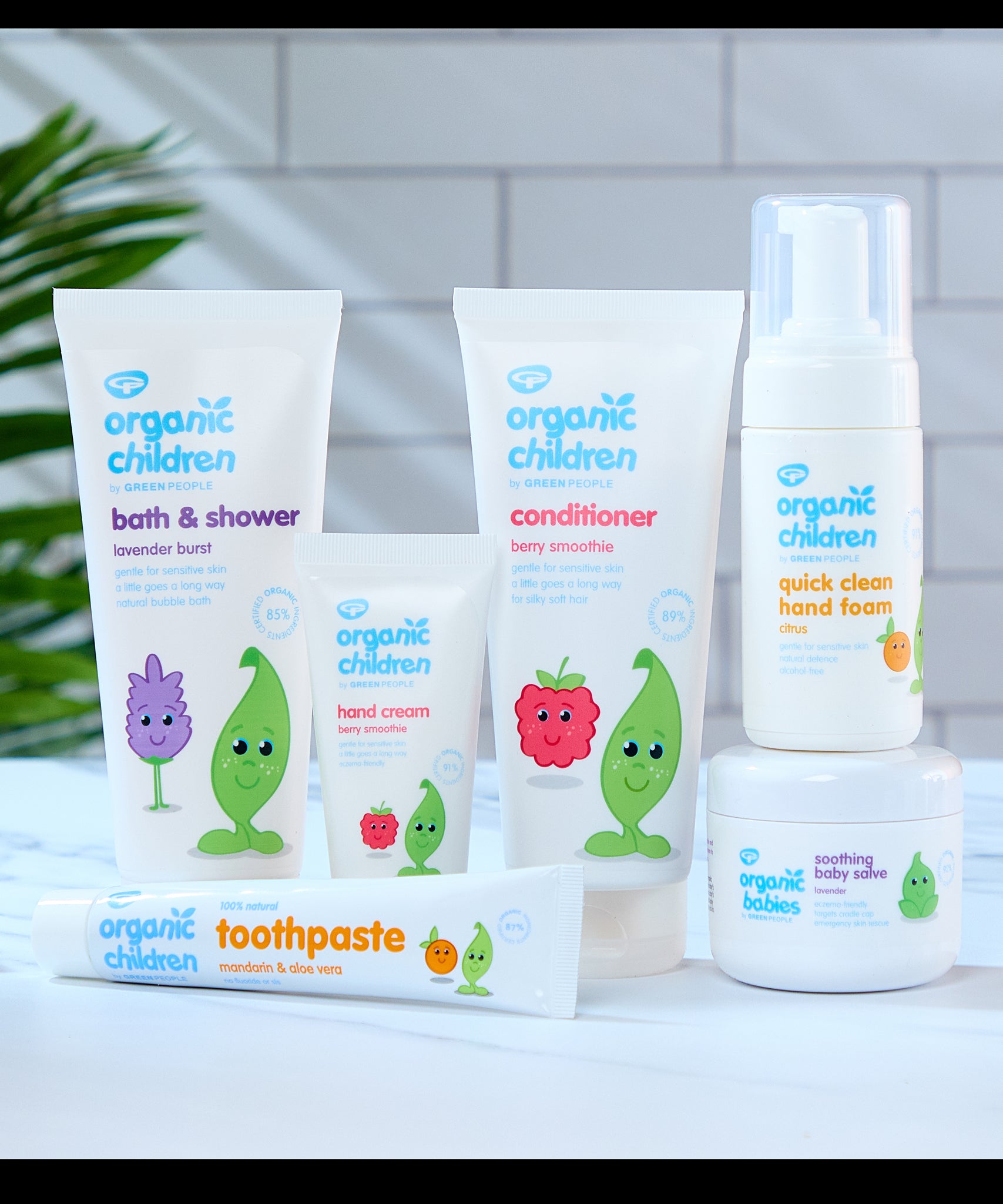 Organic Children collection by Green People.